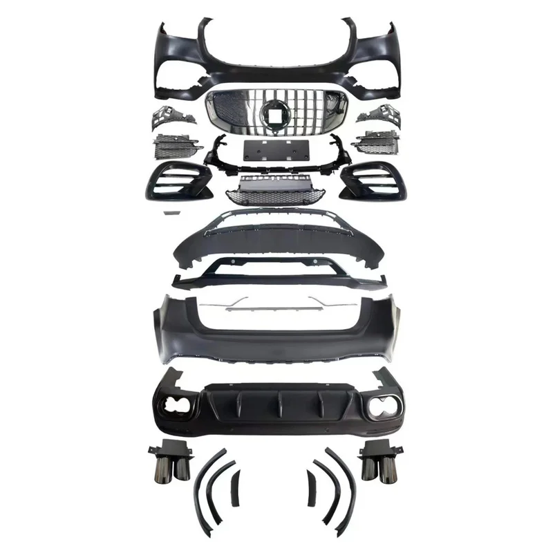 For Mercedes Benz GLS GLS900 Style Full Body Kit Bumper Exterior Modification Accessories