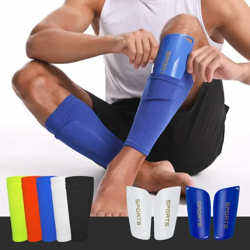 Soccer Football Shin Guard Adult Teenager Socks Pad Professional Shields Legging Shinguards Sleeves Protective Gear