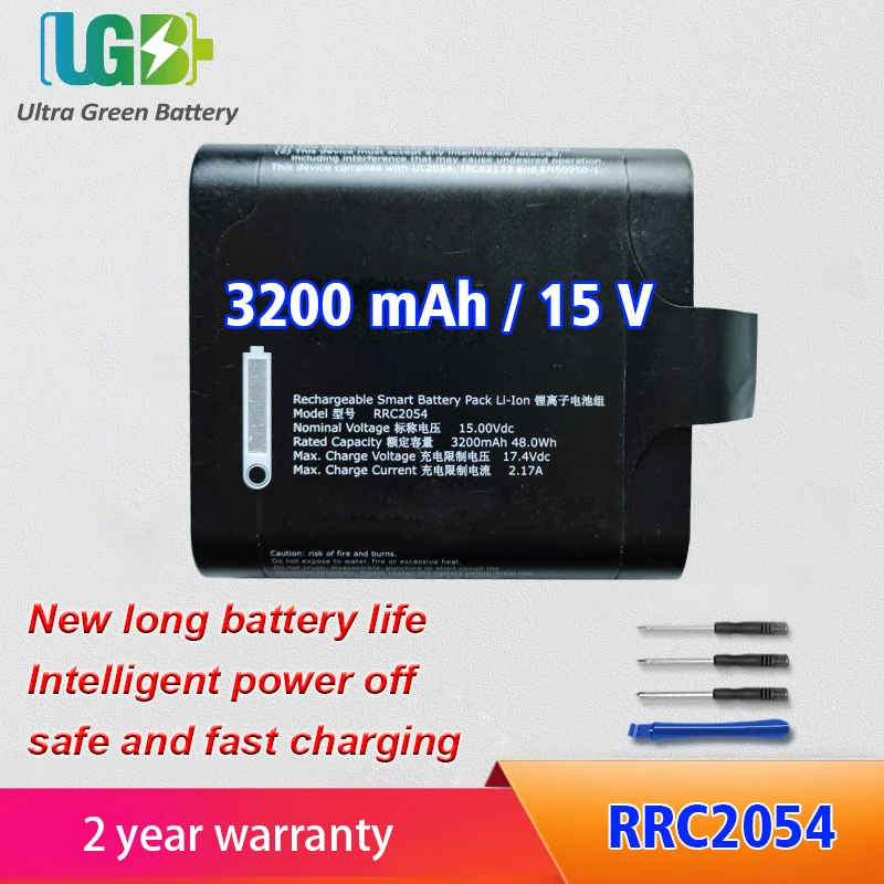 

UGB New RRC2054 Battery For RRC RRC2054 Industrial Controller Battery Pack 15V 3200mAh