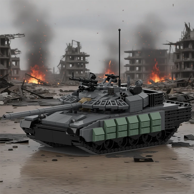 926 PCS Battle Tank Kit TMOC-80BVM MOC Customize Modular Building Block Model Popular Brick Simple Design DIY Assembly Toy Gift
