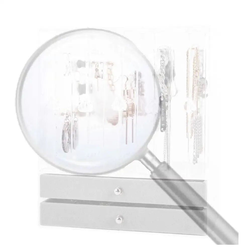 

Органайзер для украшений с выдвижными ящиками: подставка для серег, резинок для волос, браслетов, колец, часов