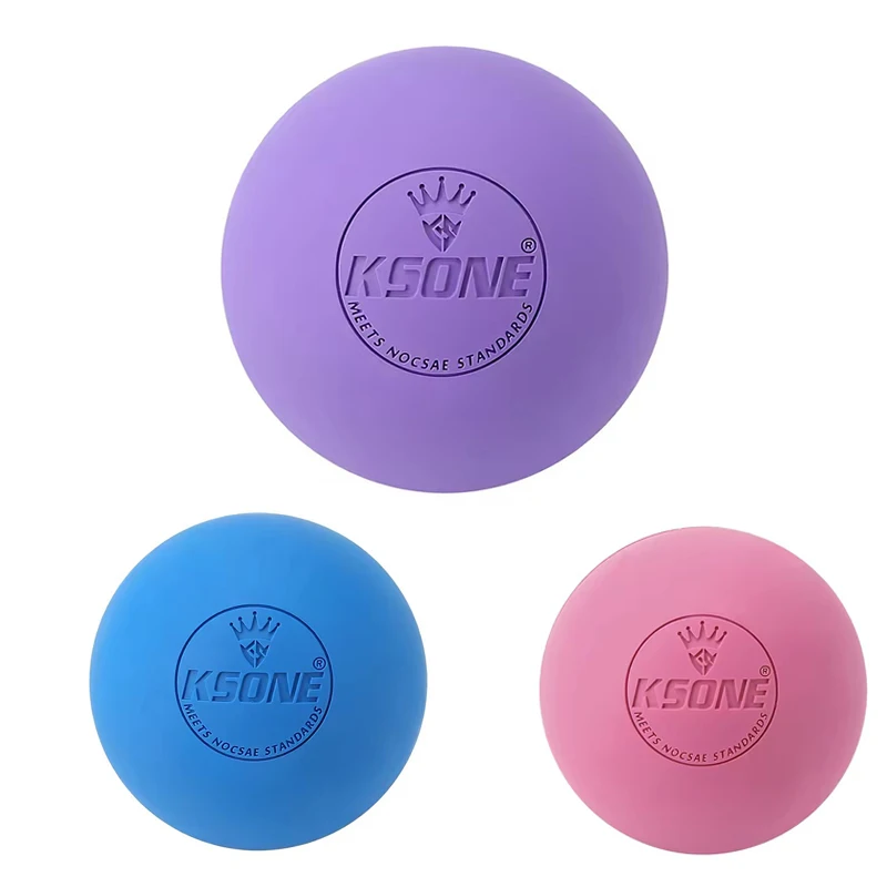 6.3CM Massage Lacrosse Balls Fascia Ball Fitness Balls Massage Deep Tissue Foot Back Shoulder Feet Trigger Point Muscle Relax