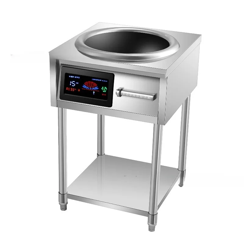 electric wok 8000W concave electromagnetic stove 6000W small frying stove hotel hotel high power 15KW induction cooker