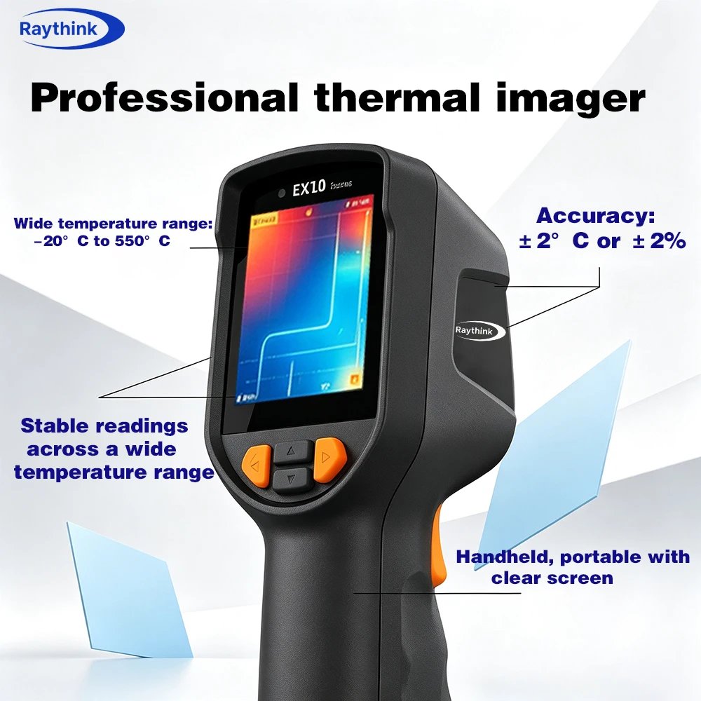 Raythink Ex10 Pro Handheld Inf - đánh giá và giá Thermal Imaging Camera Pcb Repair