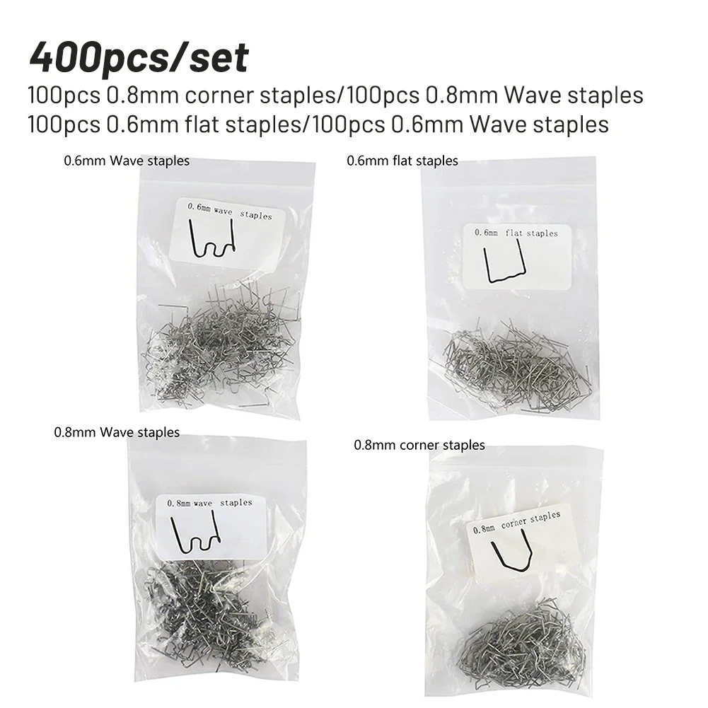 For Car Staples For Car Bumper Welding Staples For Car Repair High Quality Hot Staples Plastic Repair Kit Welding Use New