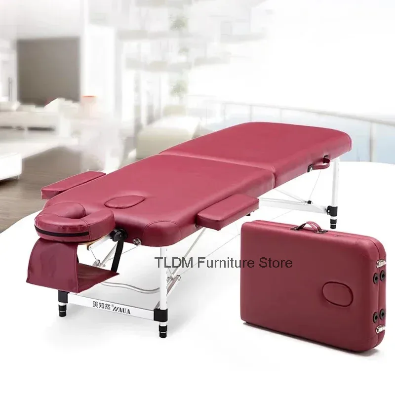 Tables Bed Beds Massage Portable Cover Spa Table Aesthetic Medical Chair Stretcher Professional Pedicure Maca Portatil Furniture