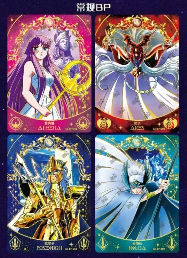 KAYOU-cartas genuinas de Saint Seiya, cartas del despertar de Saint Cloth, Saori Kido SE, tarjetas raras de BP God, tarjeta de colección dorada