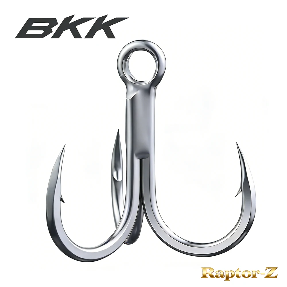 BKK Raptor-Z 6071 Angelhaken 4-fache Stärke Handgeschliffene Spitze Neue Anti-Rost-Beschichtung Mikro-Ring-Technologie Salz- & Süßwasser – Detail 2