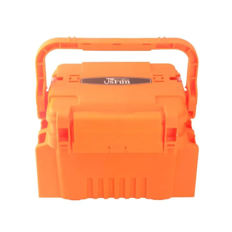 

Lure Bait Storage Box: for Sea/Beach & Rock Fishing, Reinforced & Thicker, Large Capacity, Multi-layer, Sit-Portable