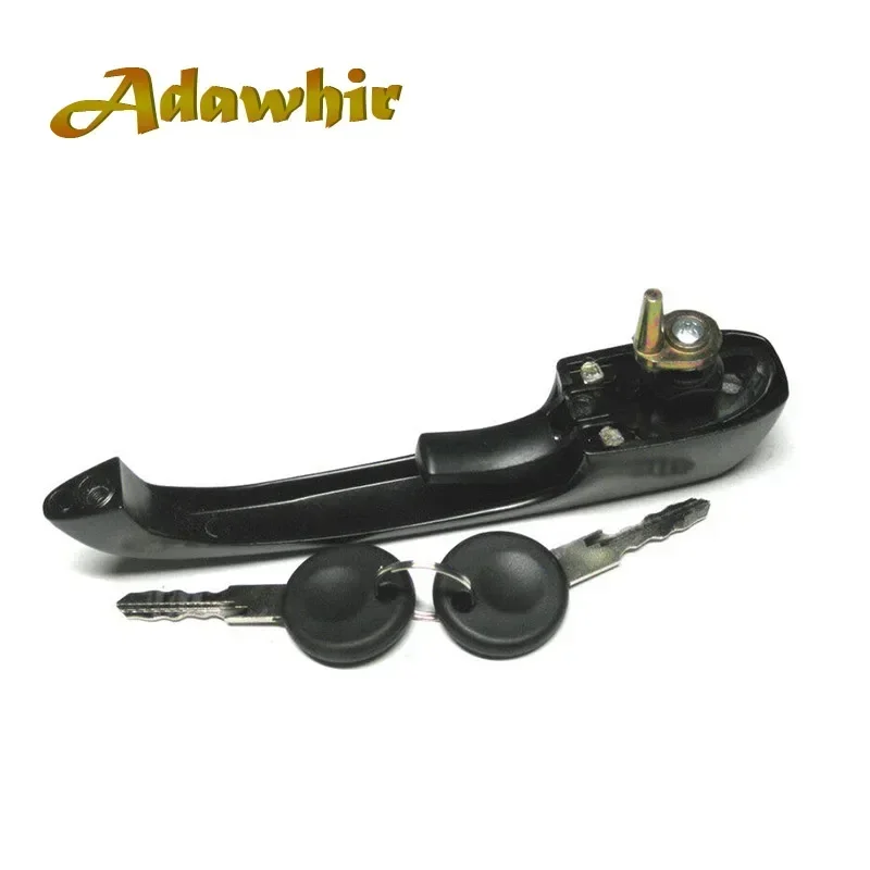 FOR VW LT DOOR HANDLE FRONT LEFT RIGHT 281-363 BLACK 251837205B WITH 2 KEYS 251837205H 113837205MS