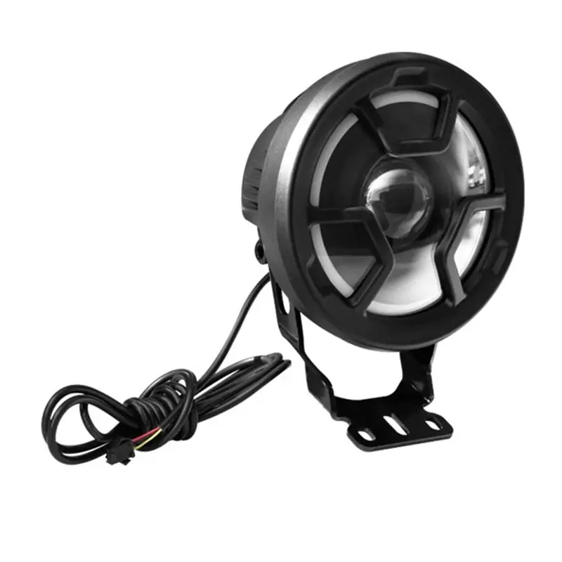 

ABYM DH034 12V-48V E-Bike Front Light Electric Scooter LED Headlight For MTB Road Bicycle Accessories SM Connection