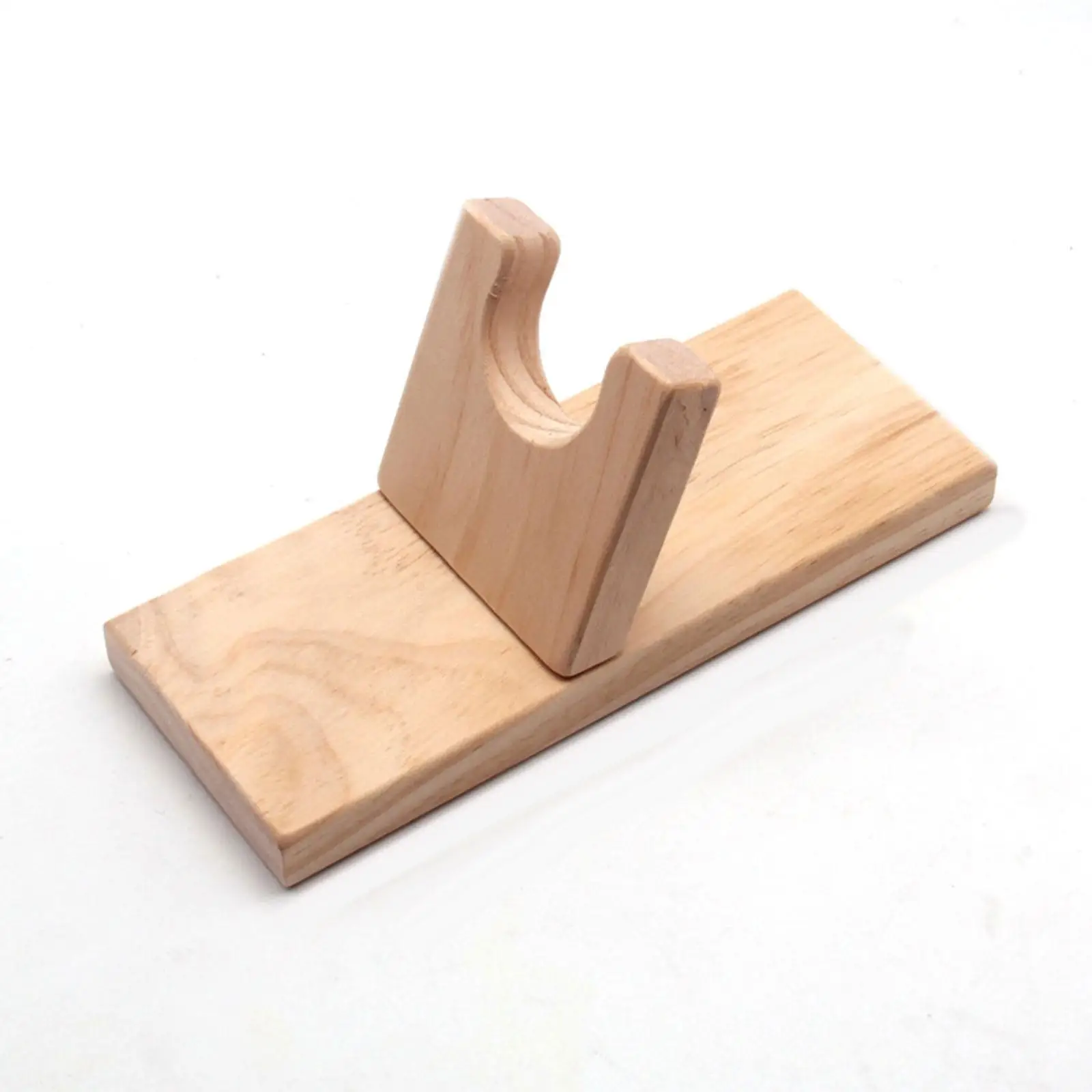 Imagem -02 - Madeira Hot Glue Gun Holder Stand Tools Storage Bracket Craft Room Organizer Machine Base 20x8cm