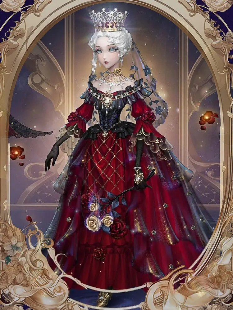 Identity V Mary False Hope Strój Cosplay Masterpiece Skin Anime Gra Ten Sam Styl Ubranie Kostium Postaci Cosplay Gadżet dla Fanów Prezent