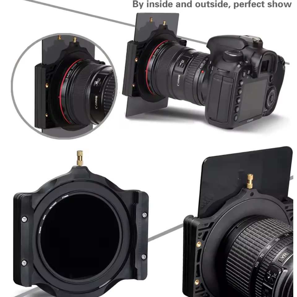 Filtro Cuadrado Graduado Gris ND4 Para Cokin P | Densidad Neutra Para Cámaras DSLR, Compatible Con Nikon D5200 Y Más
