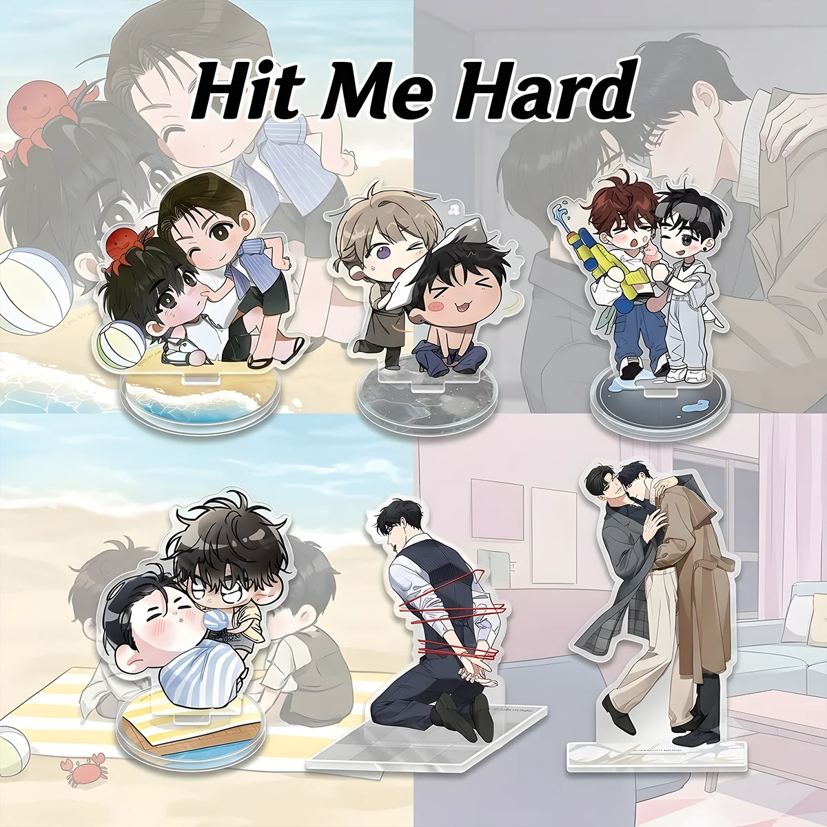 Anime Hit Me Hard /Room Without a Window 15cm Cute Stand Liz Eva Halloween Gift Bedside Shelf Anime Decor keychain