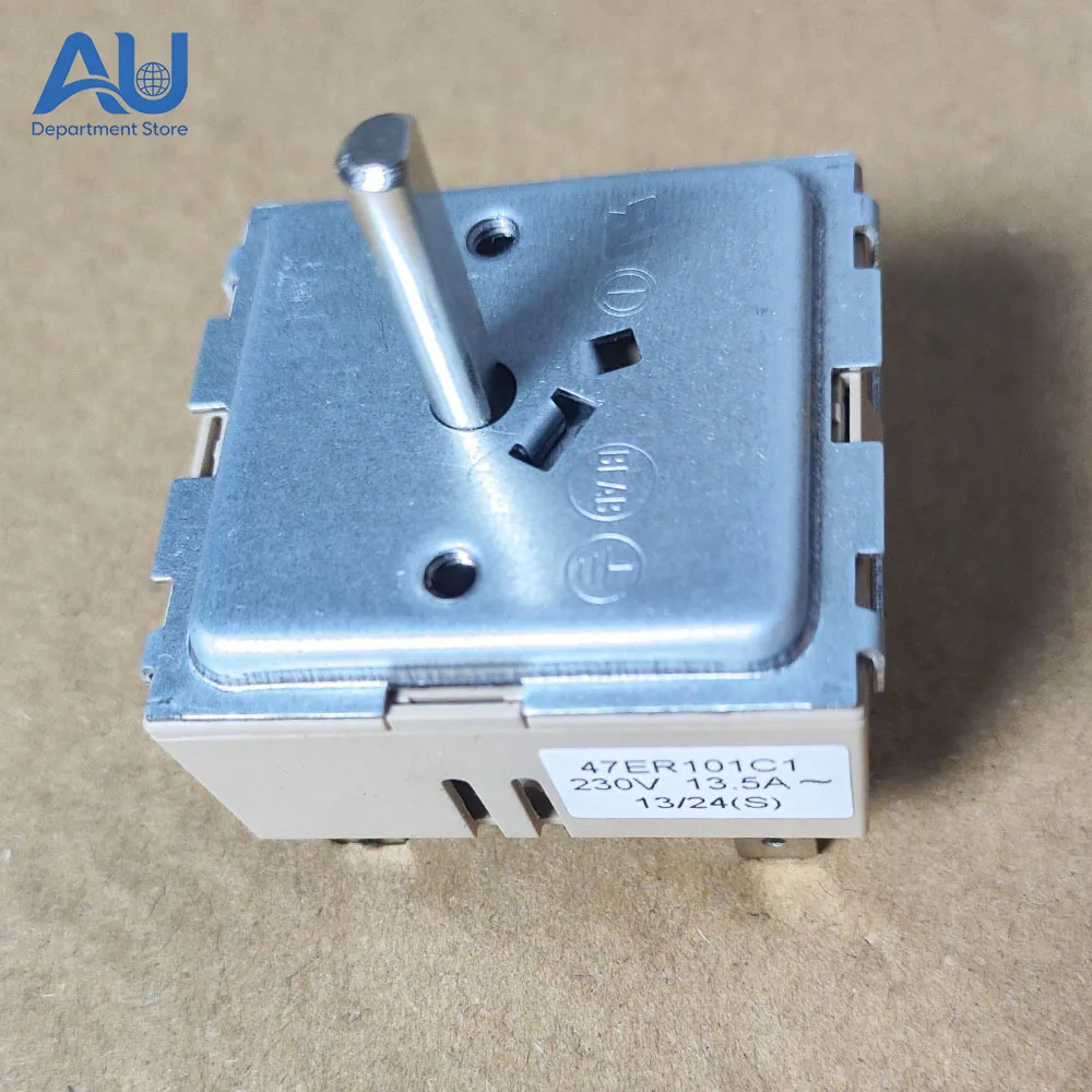 47ER101C1 Dual Energy Regulator Stove/Cooktop/Range/Hot Plate/Oven Infinite Switch Compatible with 50.55021.100, 50.85021.000