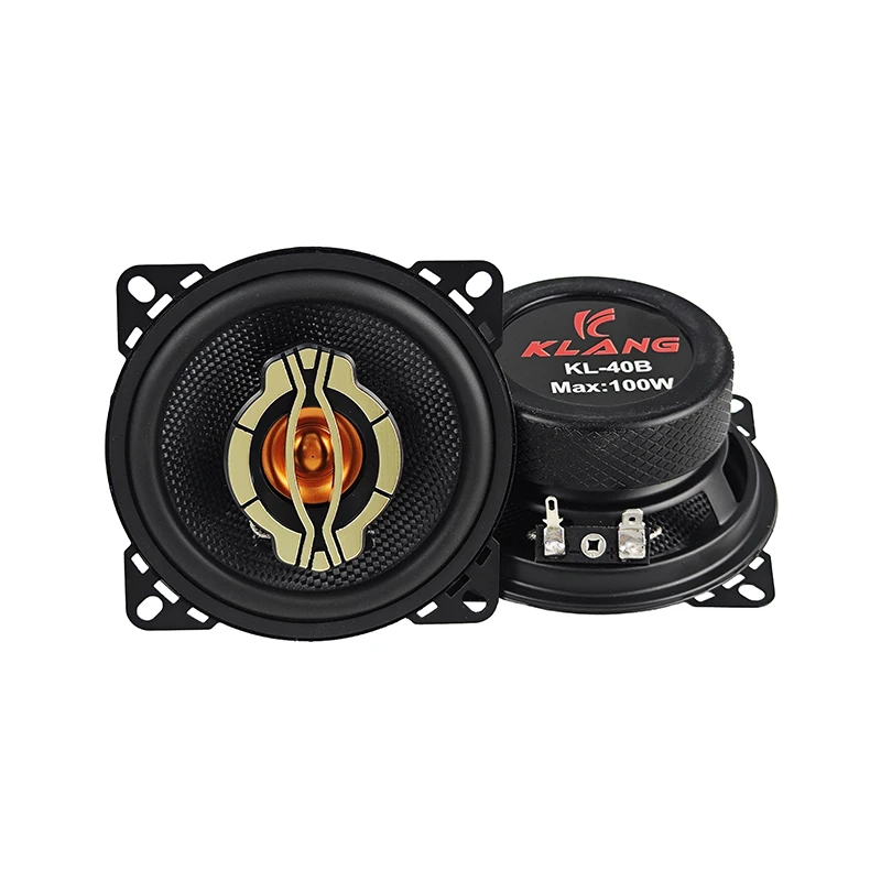 OEM Factory 12V Coaxial Car Speaker 4-Inch RMS 40W Auto Sound System Enhanced Bass Full Range Stereo Tweeter Car Audio Sound