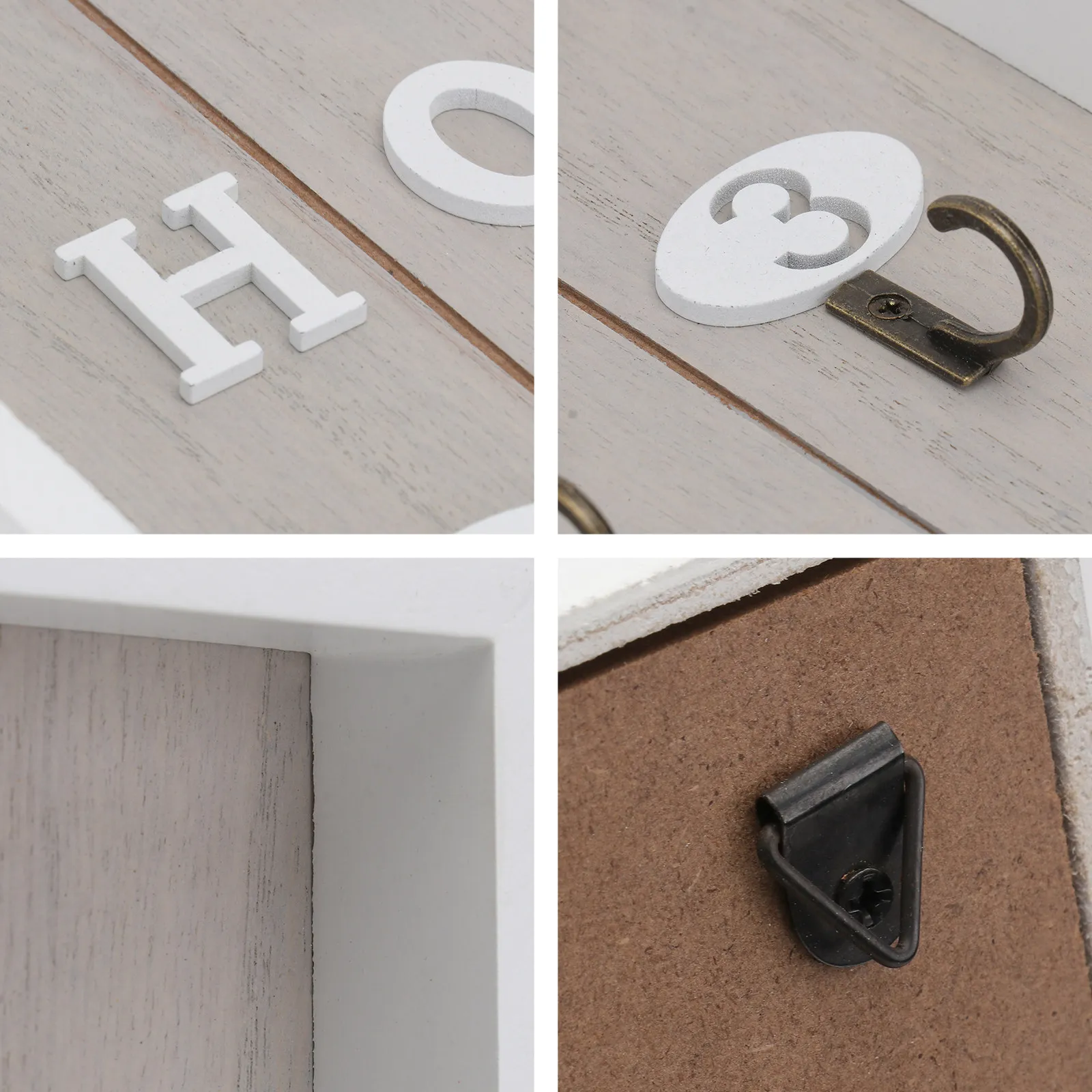 1Pcs Wall Hanging Key Box Creative Multi-Purpose Key Case Home Entryway Storage Organizer Decor Wall Storage Box