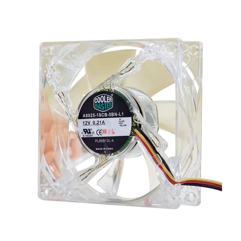 

НОВЫЙ ОРИГИНАЛЬНЫЙ ВЕНТИЛЯТОР A8025-18CB-5BN-L1 12 В 8025 80*80*25 мм 8 см