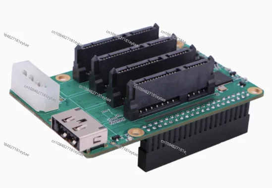 ROCKPI Penta SATA HAT  - Up to 5x SATA disks HAT for Raspberry Pi 5 and ROCK Pi SBCs