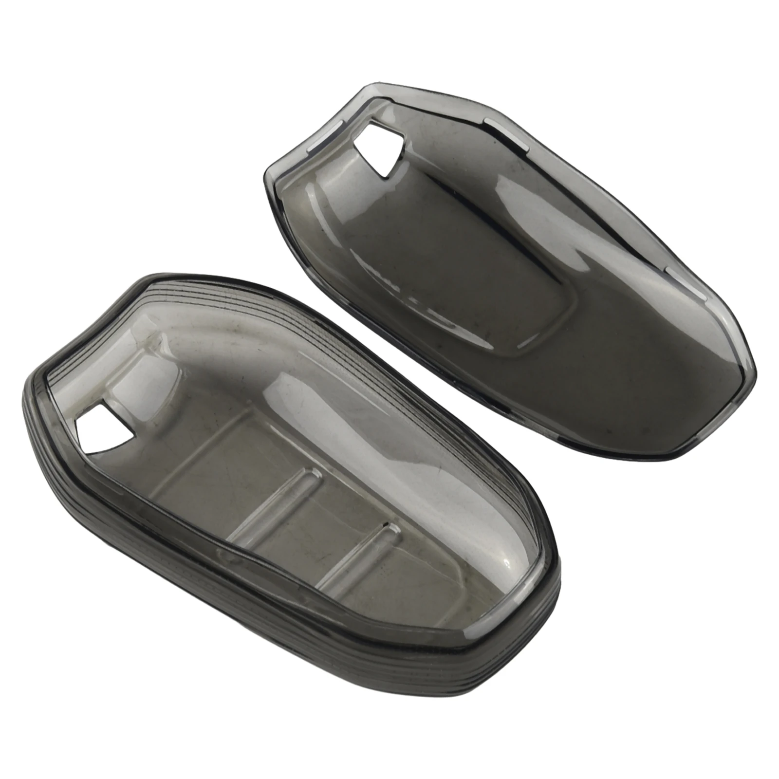 Car Accessories Auto Interior Part Car Key Case Transparent Black For 308 2022-2023 For C3/C5 Aircross 18-22 Auto Car