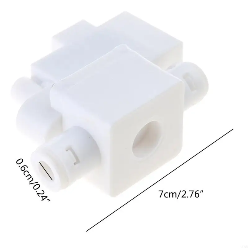 U0DE RO ชิ้นส่วนเครื่องกรองน้ำแรงดันสูงสำหรับสวิตช์วาล์ว 1/4 "ท่อ OD Quick Connec