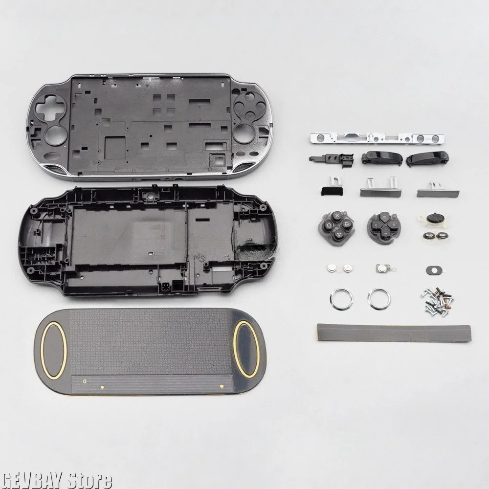For PSV1000 Full Set of Host Chassis Accessories Bottom Shell Touch Back Stickers for PSV1000 Repair and Replacement Accessories
