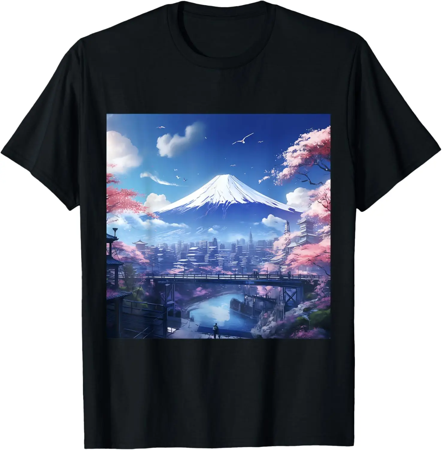 

Sakura Symphony Anime-Inspired Cherry Blossom Mountain