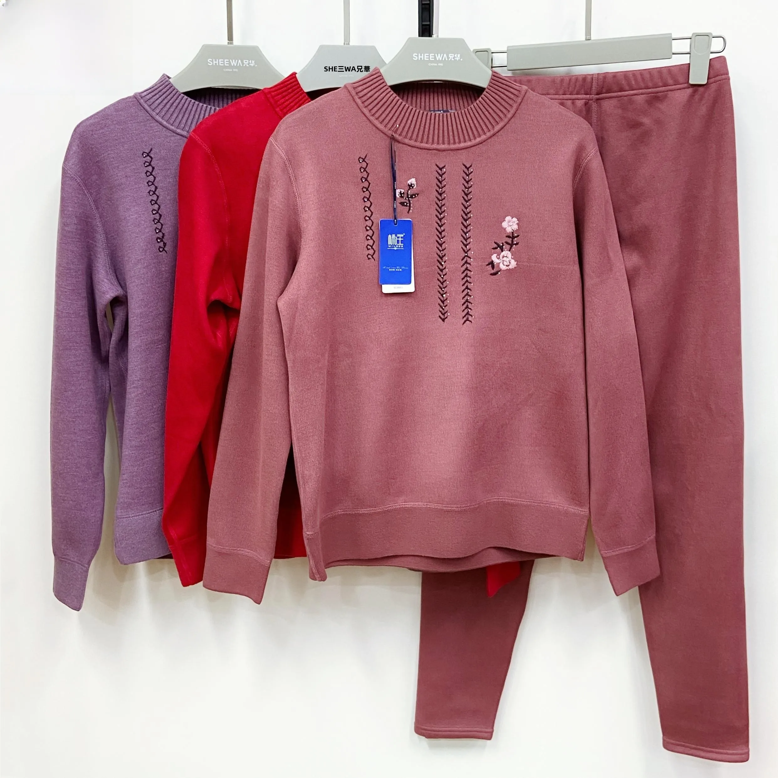 thiened-fce-conjunto-de-ropa-interior-calida-para-mujer-base-de-lana-de-alpaca-con-cuello-tejido-largo-ropa-para-el-hogar-de-lujo