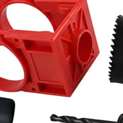 

Door Lock Installation Kit,Door H*ole Drilling Kit For Wooden Doors,Door Lock H*ole Saw Door Knob Installation Kit Accessory
