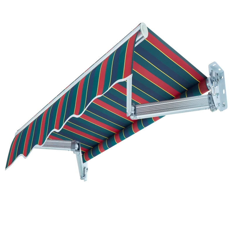 Wholesale Customized Aluminum Alloy Manual Motorized Retractable Outdoor Folding Patio Shade Extendable Retractable Polyester