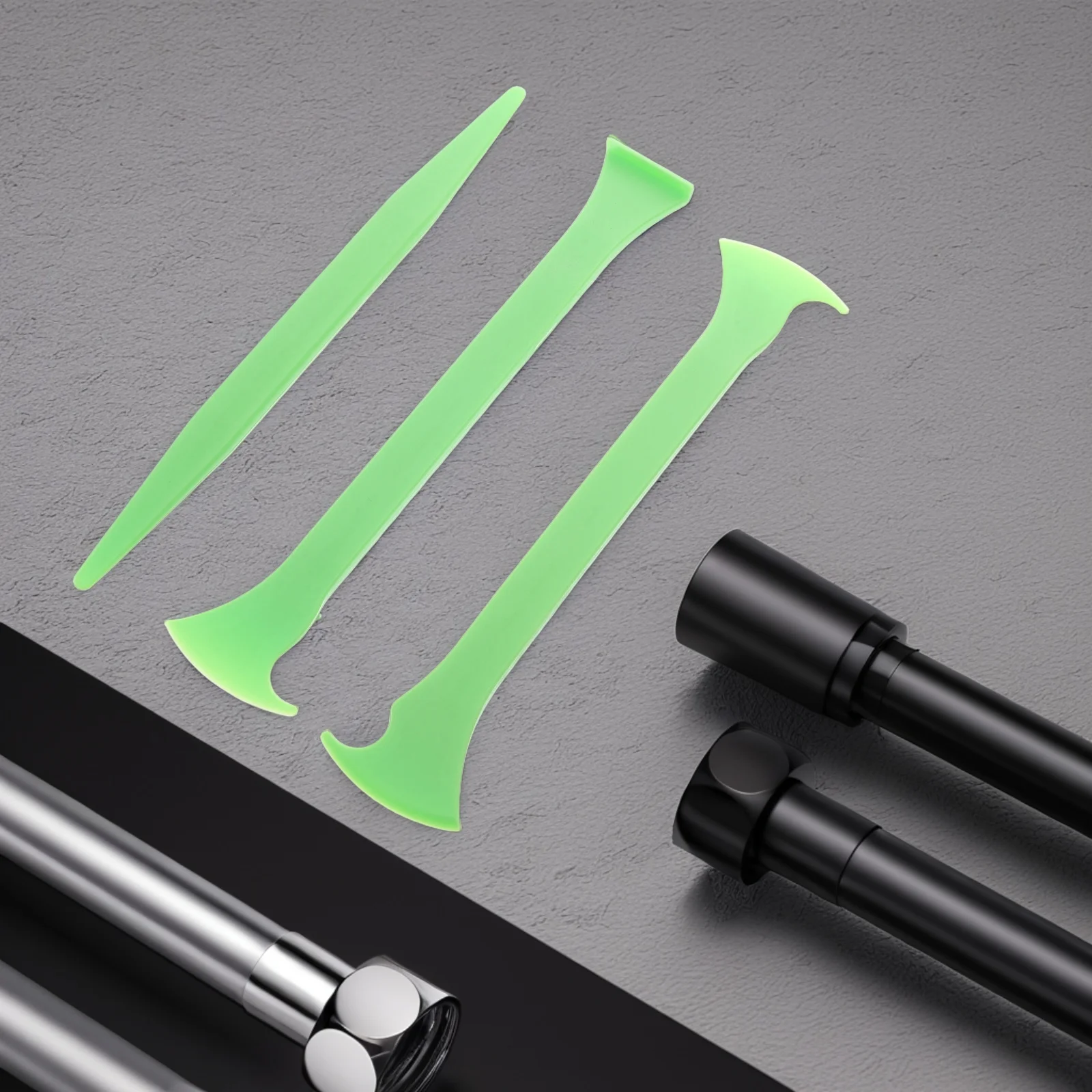 

3pcs Car Wrap Tools Kit For Vinyl Wrap, Window Tint Film Scraper Squeegee, Auto Edge Finishing Tool, Car Door Gap Sealing, Wrap