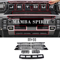 For Chery Jetour T2 Traveler 2023 2024 Car Front Racing Grille Cover Middle Mesh Trim Insect Screen Anti Bug Net Accessories