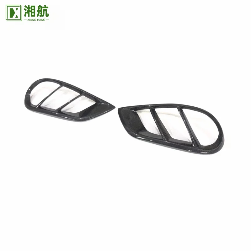 

Подходит для Mercedes-Benz W205 C63 Sport 2015-2021 гг., передний бампер из углеродного волокна, впускное отверстие