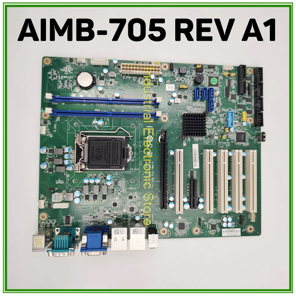 

Industrial Computer Motherboard 5PCI Expansion Slot 1151 Pins AIMB-705 AIMB-705G2-00A1E For ADVANTECH AIMB-705G2