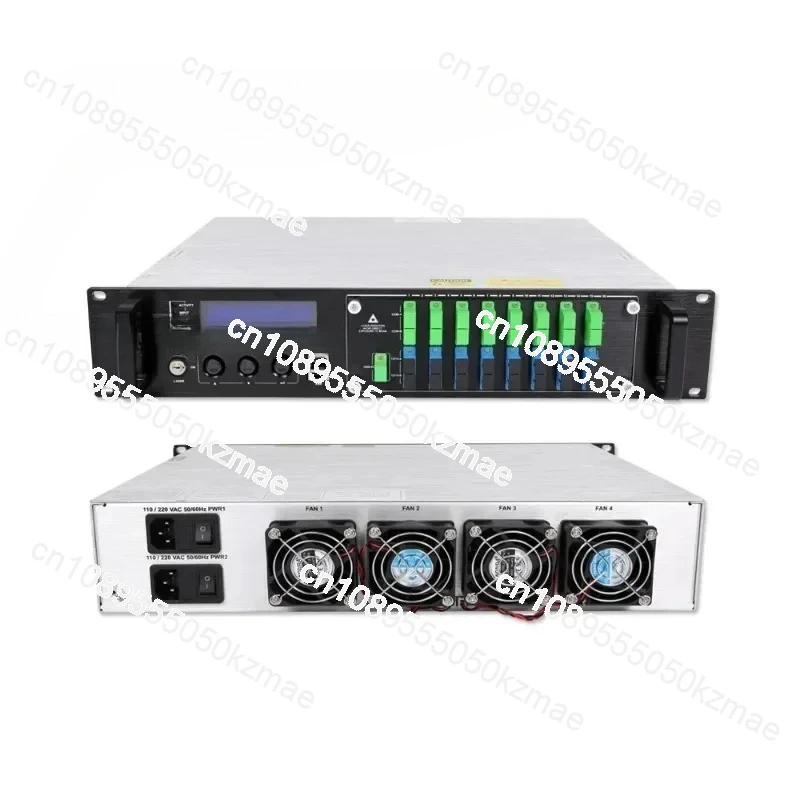 1550nm EDFA with WDM - 4/8/16/32/64 Ports, 19dB/22dB/23dB Gain Options