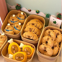 1/3/5PCS Gourmet Capybara Pendant Girls Cartoon Pendant Food Doll Baby Photography Accessories Party Favours Brithday Gifts