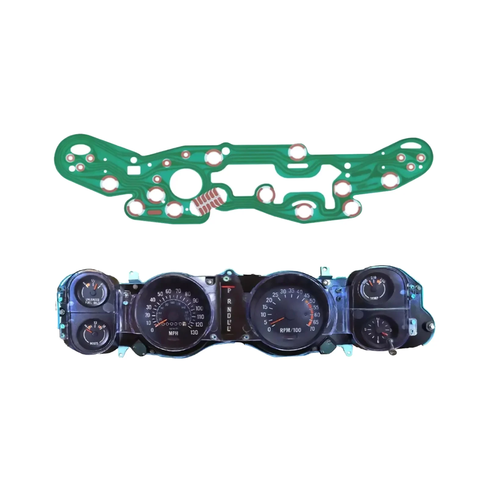Instrument Cluster Printed Circuit Board 8901671 for  Chevy Camaro 1970-1981 with Gauges Replacement Car Auto Accessories