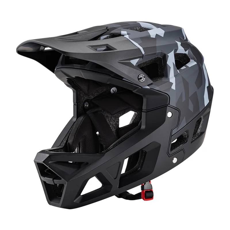Hot Selling Mountain Bike Off-Road Downhill Adult Full-Face Cycling Helmet CE Certified CPSC Certified PC Shell EPS Inner Shell