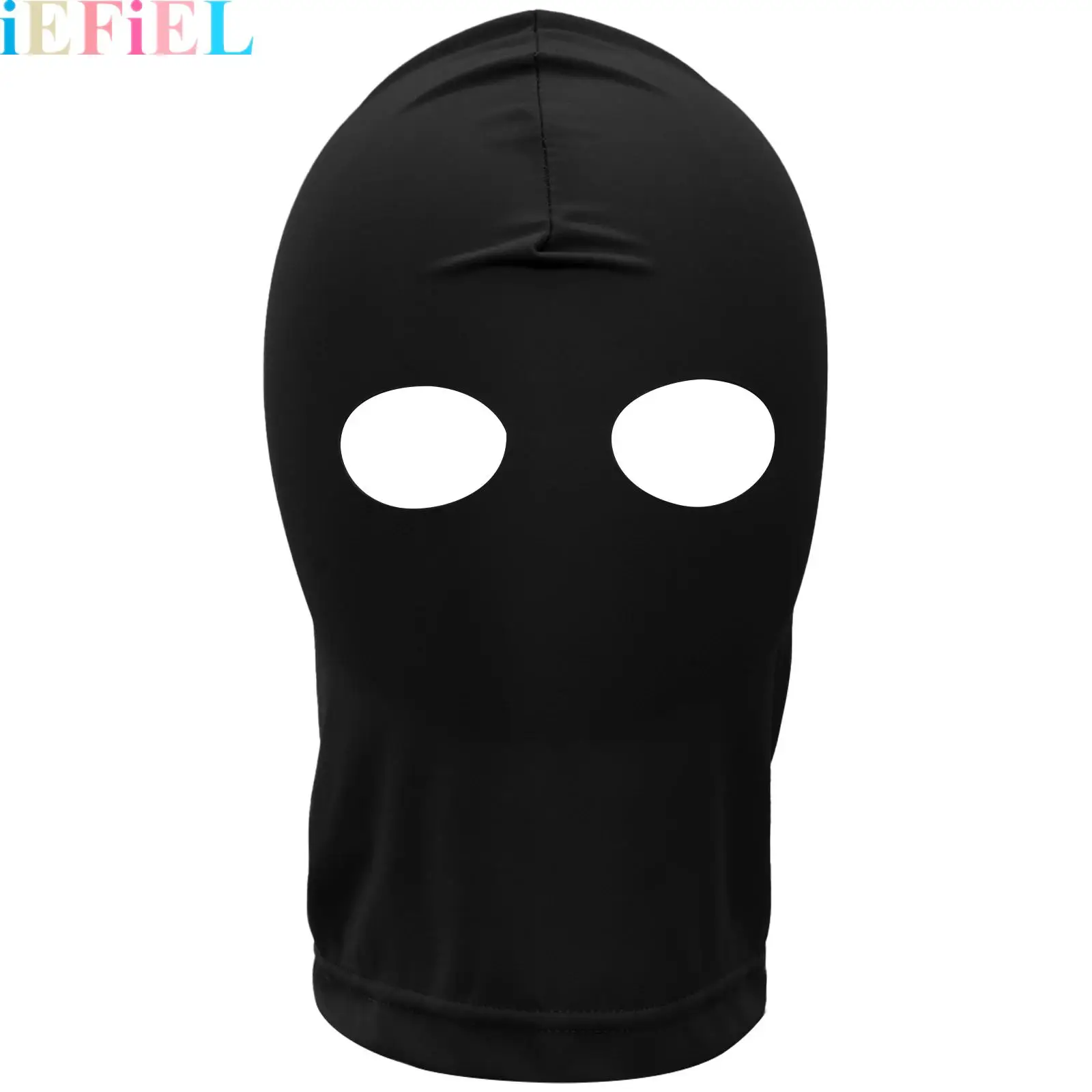 

Full Cover Nylon Hood Mask Elastic Breathable Stretchy Costume Hood Mask for Role Play Couple Bed Game Supplies