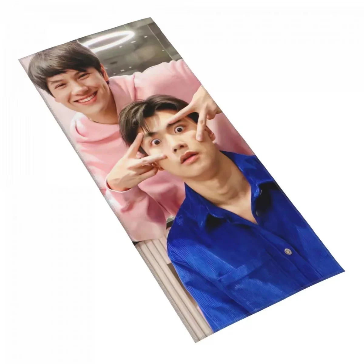 Ohmnanon HD Posters 35x75cm Microfiber Towel Thai TV Bad Buddy The Series Drama Stills Photos Quick Dry Hair Hand Face Towel