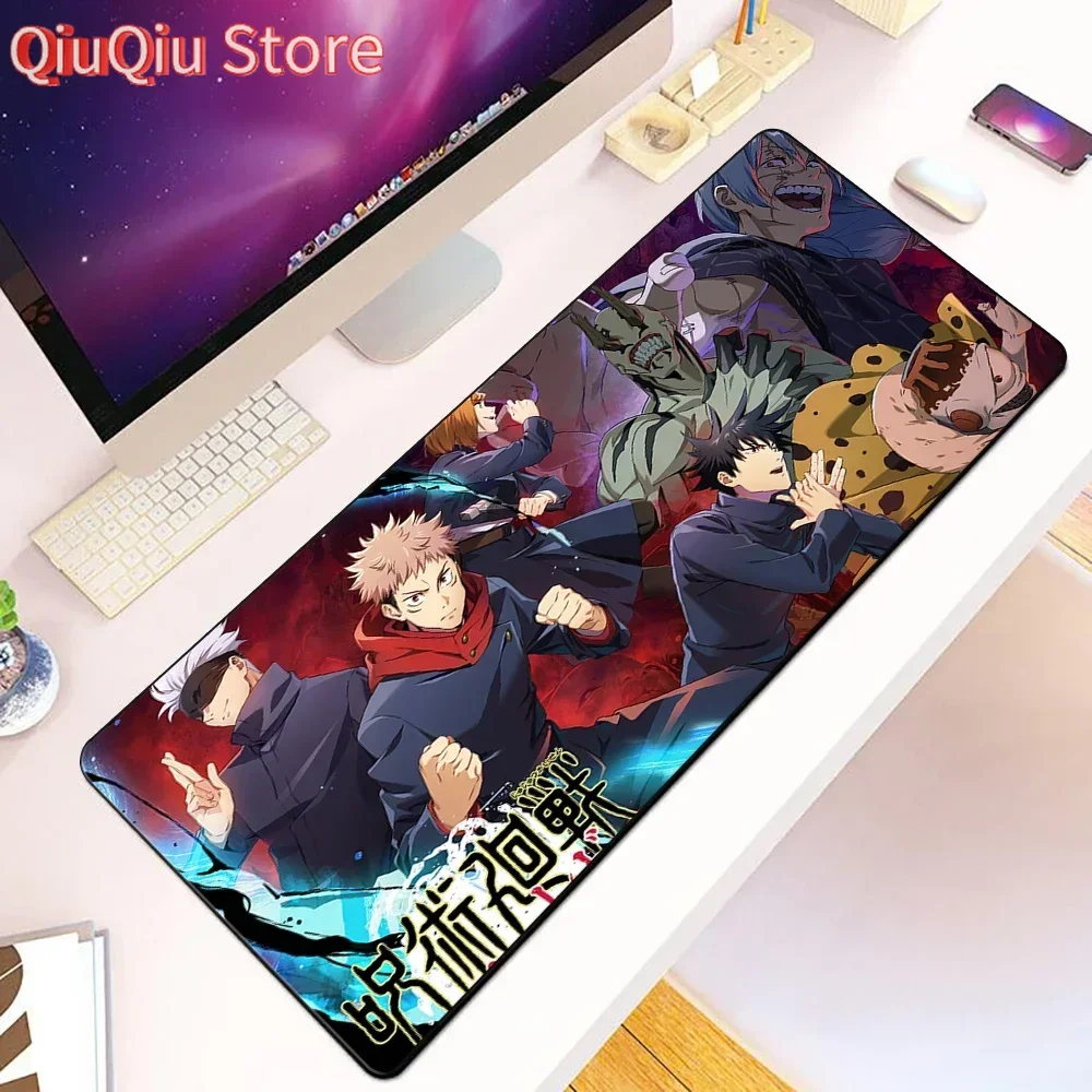

Jujutsu Kaisen Itadori Yuji Mousepad HD Printing Computer Gamers Locking Edge Non-slip Mouse Pad XXL90x40cm Keyboard PC Desk Pad