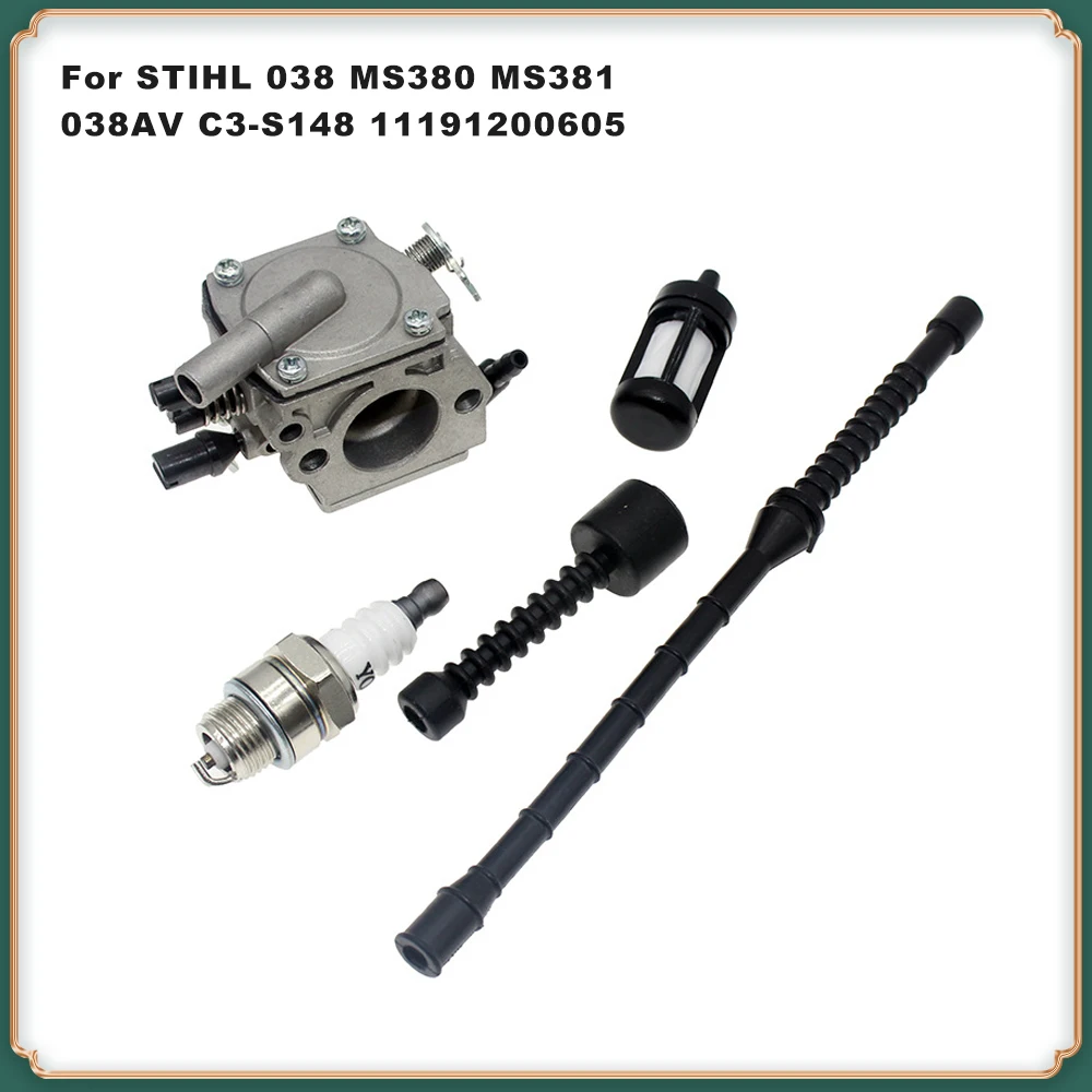 

Carburetor for Stihl 038 MS380 MS381 Chainsaw- ZAMA C3-S148 OEM Part 1119-120-0605