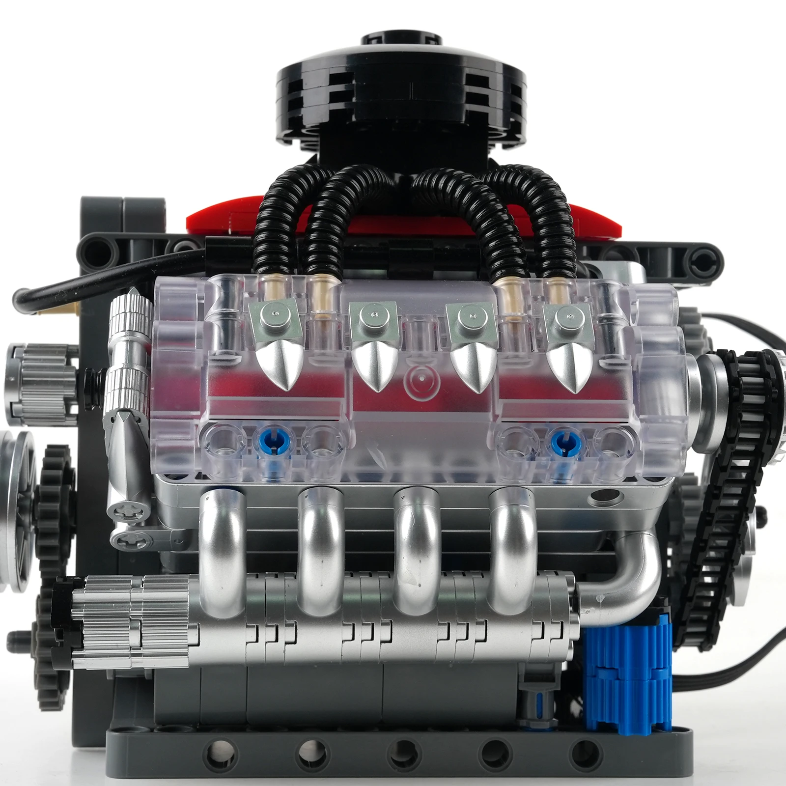 Stampo Re 10171 10131 10203 10193 V8/V12/W16 Kit modello motore Building Block FAI DA TE da collezione 8 cilindri Giocattoli di combustione