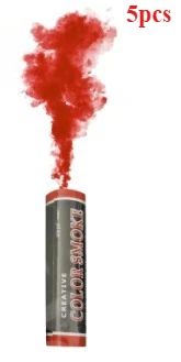 3/5/10pcs Colorful Smokes Fog Handheld Smoke Tube Wedding Creativity Smoke-Stick Atmosphere Prop Party Decor Photography Use image 3