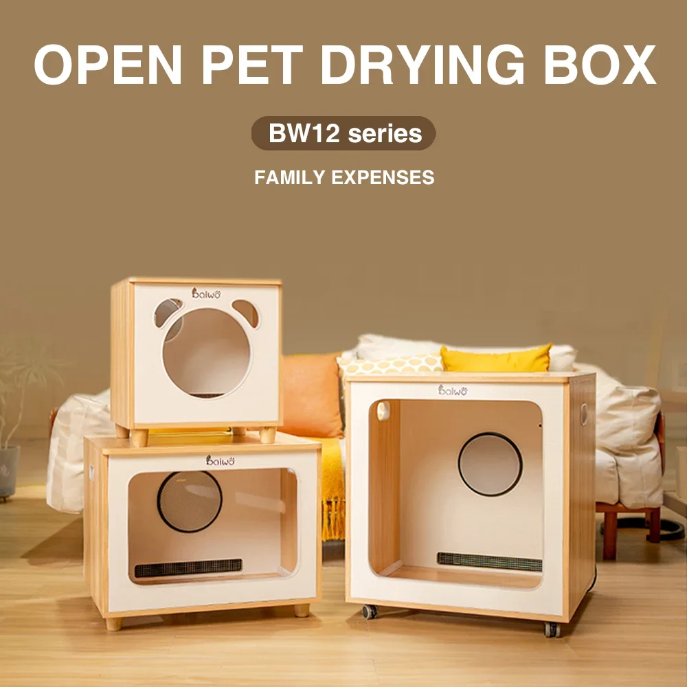 Pet Hair Dryer Box,electrical Professional Dog Pet House Room Table Stand Vertical Grooming Cage Hair Box Dryer/