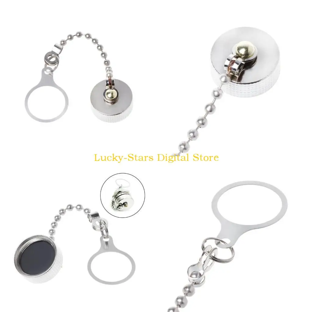 

T3EE GX16 Aviation Connector Plug Cover Waterproof Dust Metal Protective Sleeve