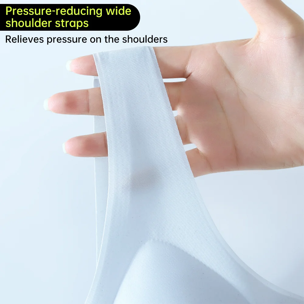 Podprsenky pro ženy bezešvé bezdrátové ultra tenké podprsenky prodyšné letní spací bralette sportovní podprsenka vesta spodní prádlo top barevná podprsenka - náhled 5