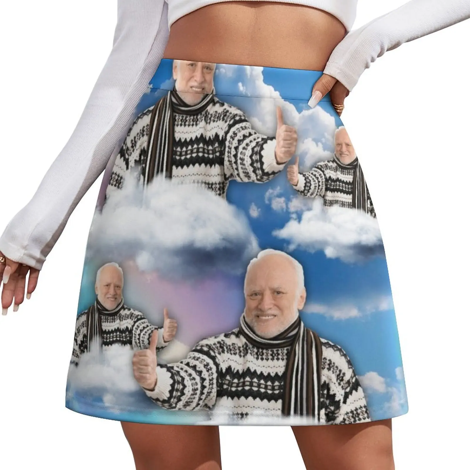 

H A R O L D Mini Skirt Female dress fairy grunge Women's summer skirts rave outfits for women