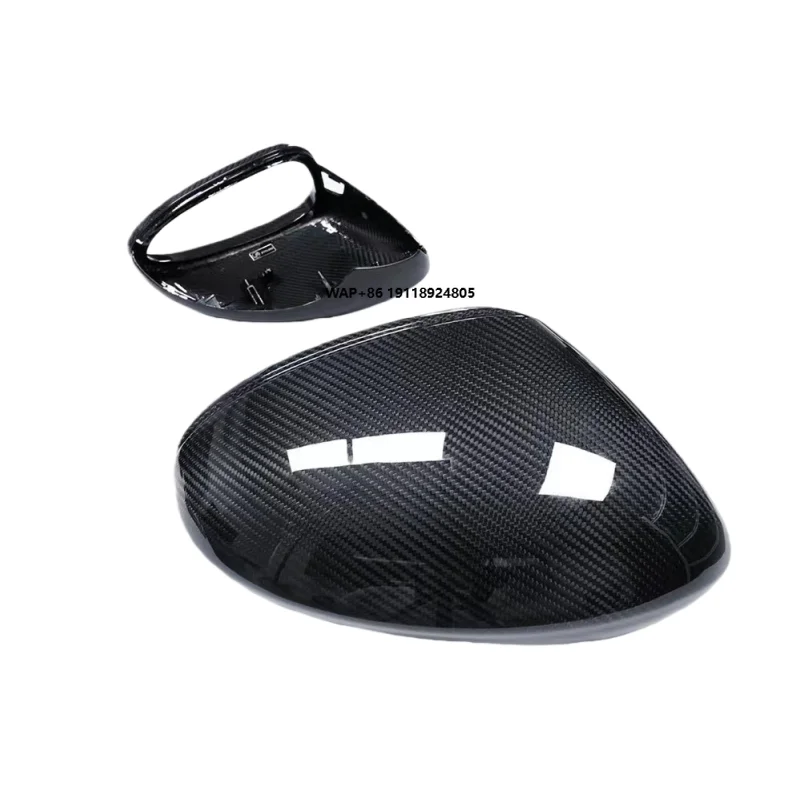 

Upgraded PK Style Dry Carbon Fiber Rearview Mirror Cover Body Kit air Kit for Panamera